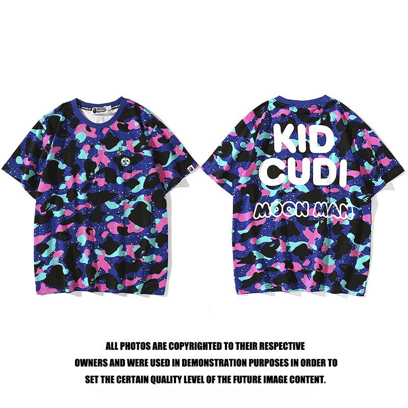 Bathing Ape T-Shirt Summer Cotton Short Sleeve T-shirt