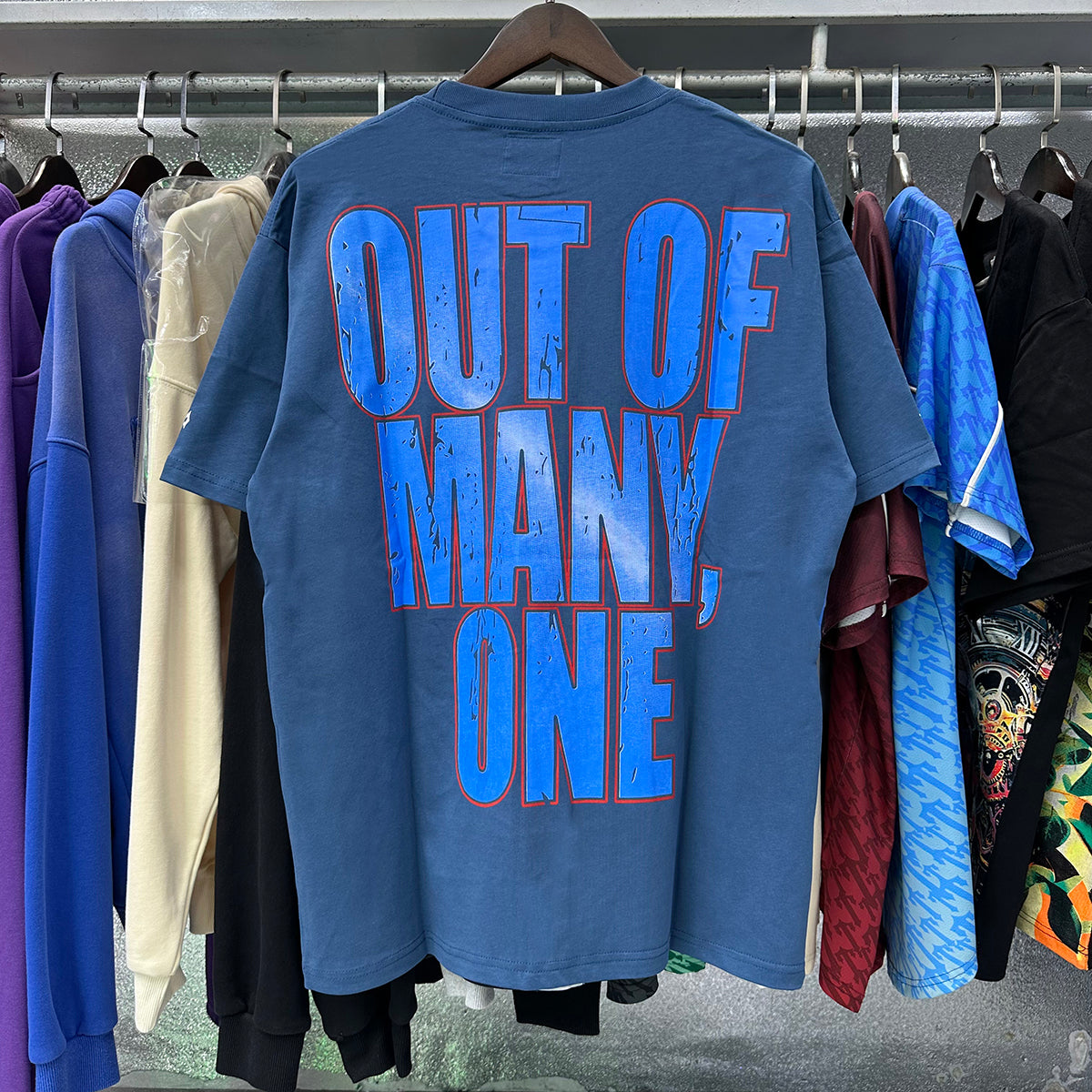 Godspeed T-shirts Speech Skull Printing Cotton Casual Crew Neck Short Sleeve Men and Women